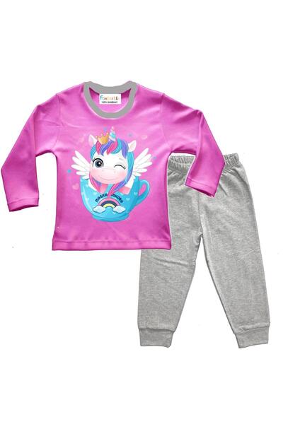 FANTASTIC Πυτζάμα φούτερ "Magical unicorn" φούξια