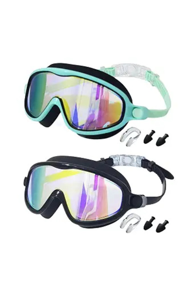 STARSTAR two swimming goggles for children and teenagers aged 3 to 15, featur...