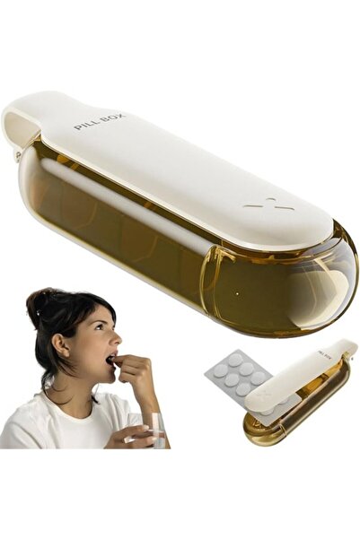 STARSTAR Blister Pack Easy Pill Dispenser Press Tool with Storage Compartment...