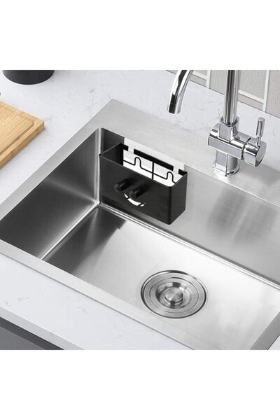 STARSTAR Kitchen Sink Organizer - Compact - Wall Mount - Stainless Steel