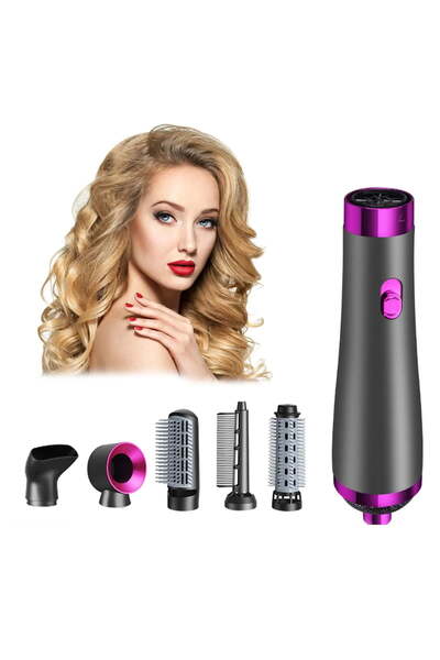 STARSTAR 5-in-1 Hair Dryer Comb - Detachable and Interchangeable Hair Styling...