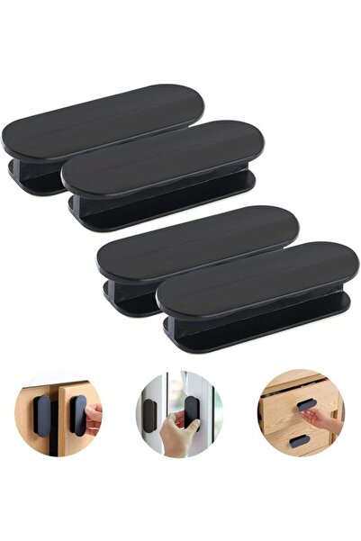 STARSTAR Self-adhesive door handles - Cabinet handles for furniture - 4 piece...