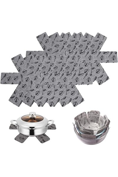 STARSTAR 8-Piece Felt Cookware Protector Set, suitable for cookware dividers ...