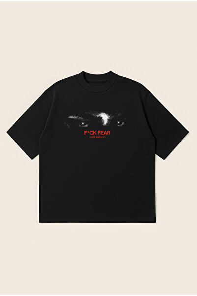Moon Dancer Do It Anyway Printed Oversize Boxy Cut Unisex 100% Cotton Tshirt ...