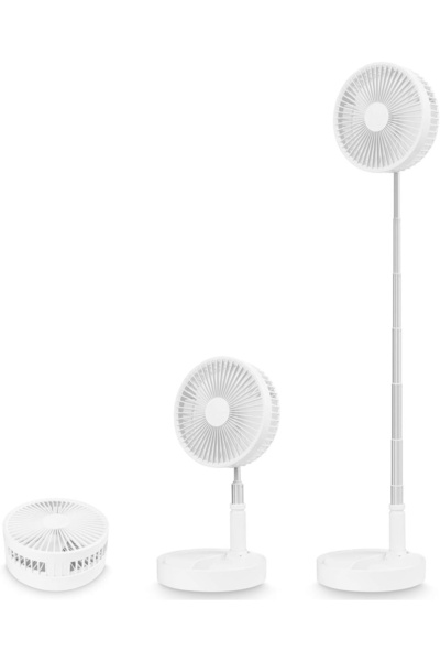 Generic Brand Ventilator pe picior pliabil , 7200mAh, 4 viteze, 36-99cm