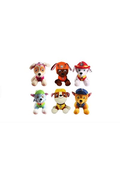 OEM Set de 6 jucarii de plus Patrula Catelusilor 20 cm