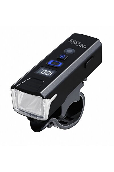Kraft&dele Set de lumini LED pentru bicicletă 1200 lm cu telecomandă și claxo...