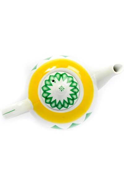 Generic براد سراميك شنكو اخضر, إبريق شاي, سعة 500 مل, تصميم تراثي | غضار