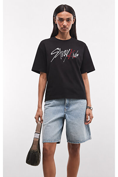 BLITZIST Stray Kids Group Mixed Design Printed T-Shirt (Ages 4-13)