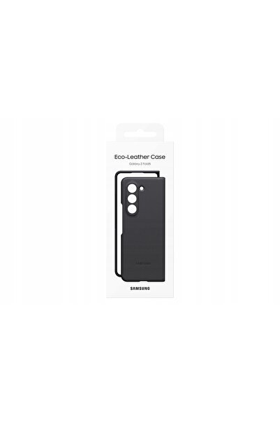 Samsung Husă din piele EF-VF946PBEGWW pentru Z Fold5 F946, negru