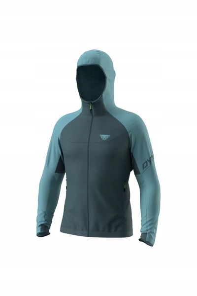 DYNAFIT Hanorac de drumeție pentru bărbați Transalper Thermal Hoody albastru L