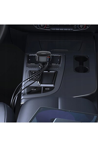 Baseus ENJOYMENT ÎNCĂRCĂTOR AUTO USB-C CU CABLU USB-C ȘI LIGHTNING 60