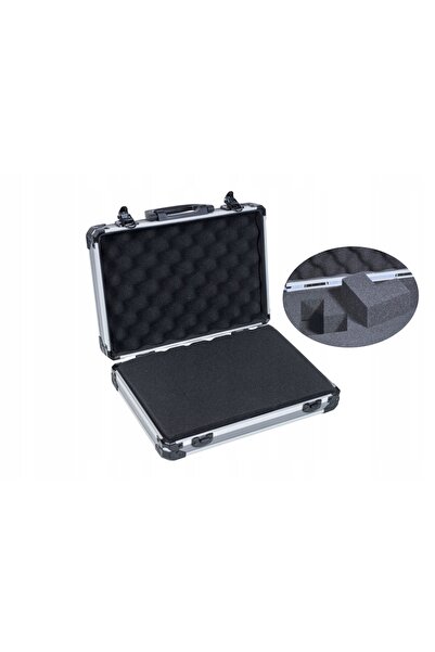 NO BRAND VALIZĂ DIN ALUMINIU CU SPUMĂ 330 x 230 x 90 mm, CU ÎNCUIETOARE CU CH...