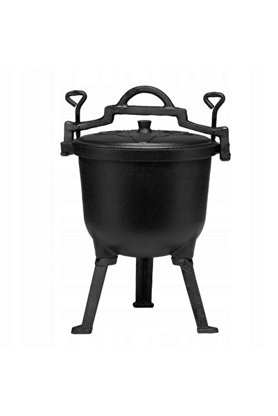 Konighoffer Oală de camping, focar, vânătoare, fermă, grătar, oală pentru fri...