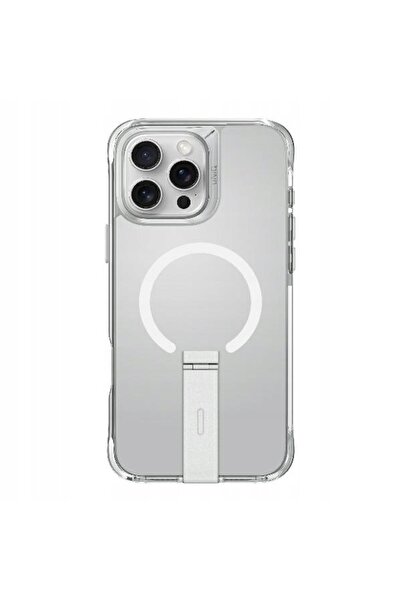 uniq Husă Eleva cu suport vertical pentru iPhone 16 Pro Max 6.9 " Transparentă