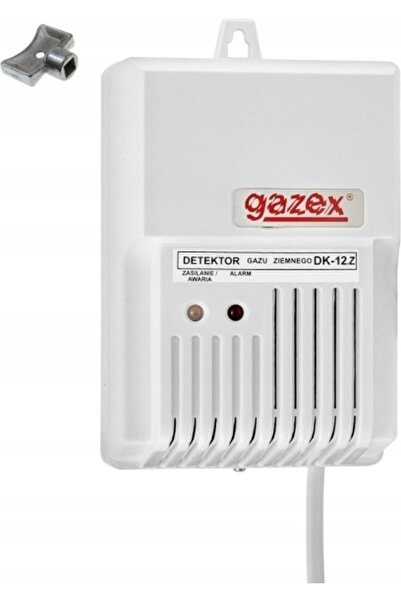NO BRAND Detector de gaz gazex dk-12.z alb 230 V metan gaz natural