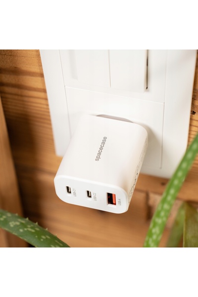 NO BRAND ÎNCĂRCĂTOR RAPID 3X USB USB-C TIP-C 30W ADAPTOR DE ALIMENTARE TELEFO...