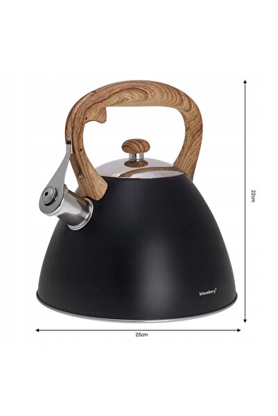 Klausberg Fierbător cu fluier 3L Inducție GAZ 7262