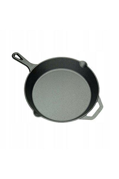 NO BRAND Tigaie de camping din fontă de 30 cm