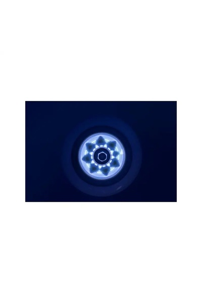 Powerslide Roată pentru role Graphix LED Wheel 100 Right 100 mm/85A alb/negru
