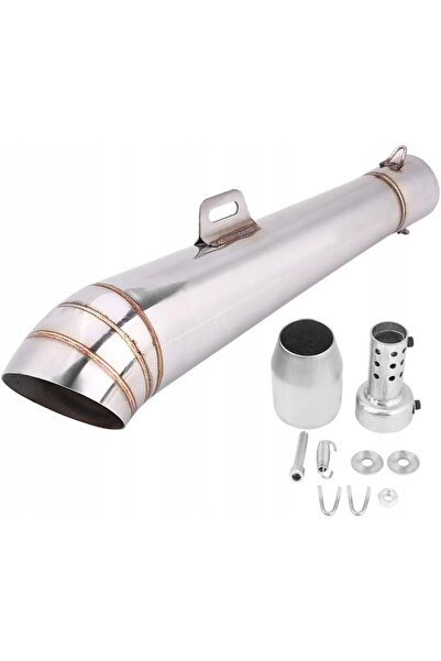 NO BRAND EBTOOLS Țeavă de eșapament universală pentru motocicletă din oțel in...