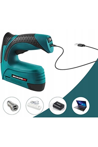 NO BRAND NEU MASTER Pistol de bătut cuie subțiri reîncărcabil, NTC0023-18 J188
