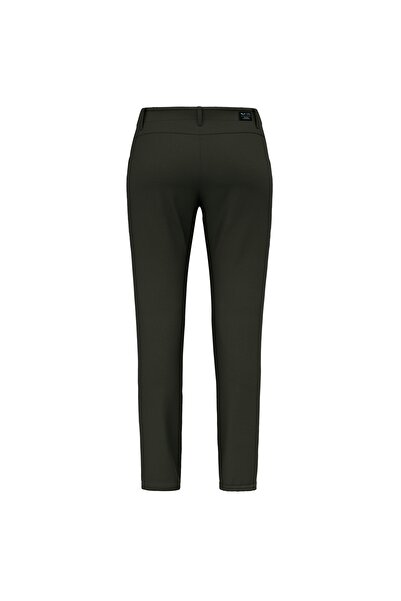 Salewa Pantaloni de trekking pentru femei Fanes din cânepă, verde închis, măr...