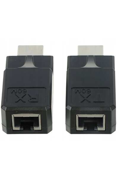 NO BRAND Cablu prelungitor HDMI, transmițător-receptor prin pereche torsadată...