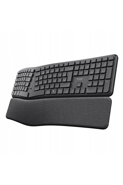 Trust Tastatură wireless Arvia Quiet Ergonomică QWERTZ cu layout german