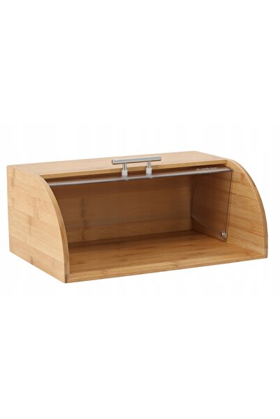 NO BRAND BAMBOO CHLEBAK CU CAPAC DE PLASTIC 41 × 28 × 17 CM NIGELLA