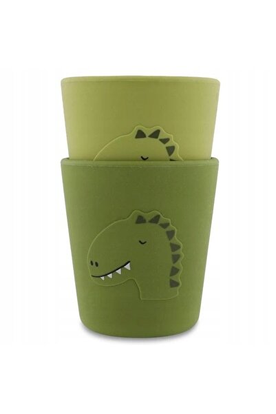 Trixie Set de 2 căni din silicon Dinozauri pentru bebeluși