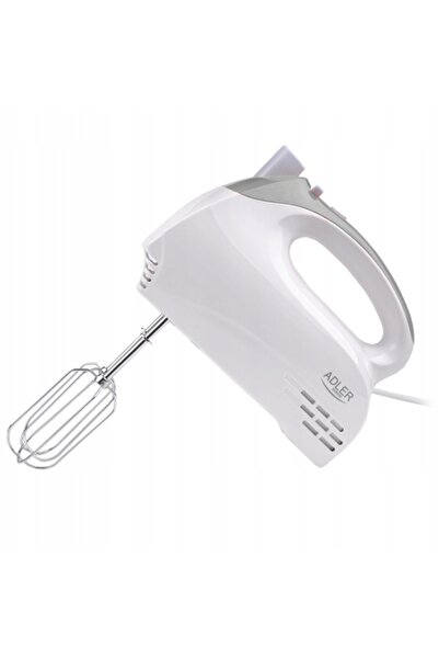 adler Mixer de mână Robot de bucătărie 300W Turbo 5 viteze Gri