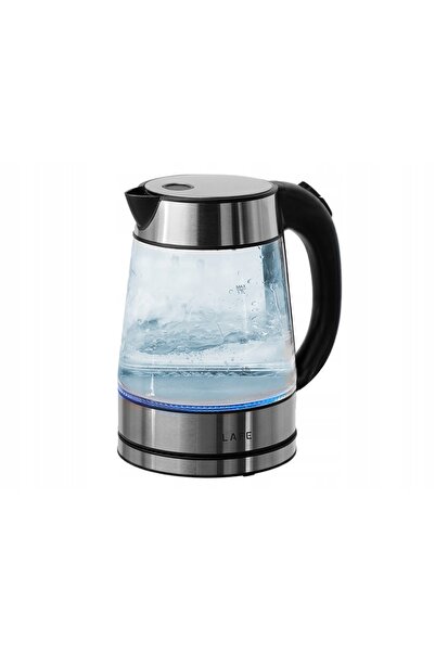 Lafe Fierbător Essential din sticlă 2200W 1,7L cu întrerupător iluminat și fi...