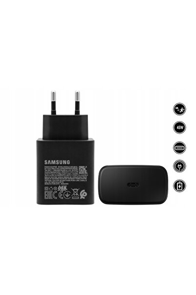 NO BRAND Încărcător rapid de perete USB-C de 45W pentru Samsung Galaxy S23 S2...