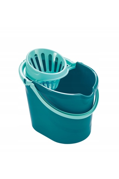 Leifheit Mop cu fir cu centrifugator 12L, mâner de 120 cm