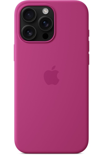 Apple Husă de silicon pentru iPhone 16 Pro Max cu MagSafe, fucsia