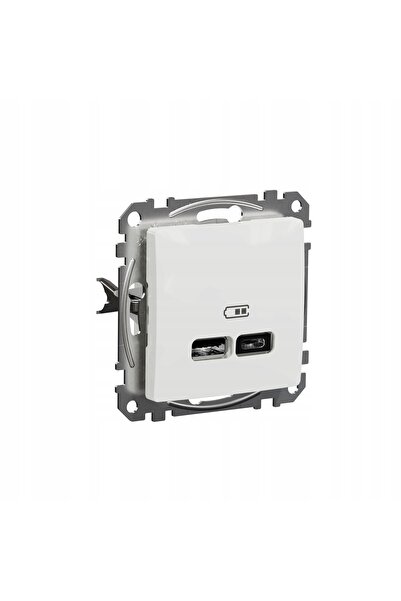 Schneider Electric ÎNCĂRCĂTOR USB A+C SCHNEIDER SEDNA DESIGN ALB
