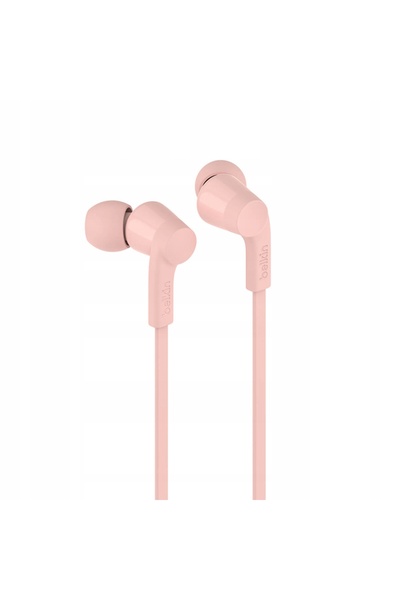 NO BRAND Căști intraauriculare cu fir BELKIN USB-C, roz