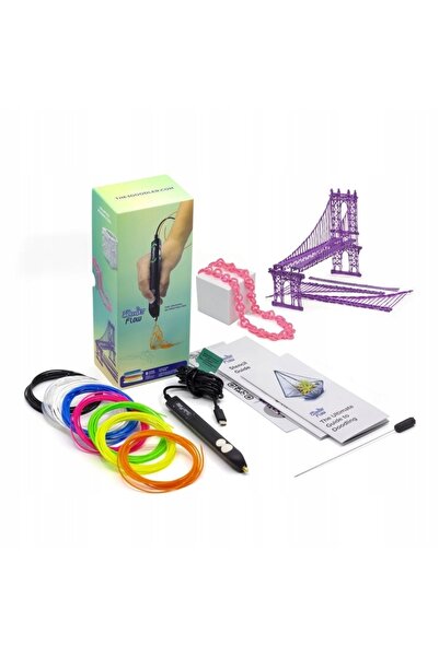 NO BRAND Setul 3Doodler Flow Essentials: stilou 3D + bobine