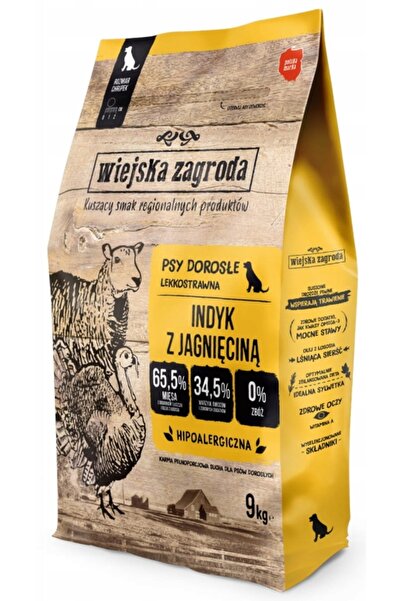 Wiejska Zagroda Hrană pentru câini Curcan 9 kg
