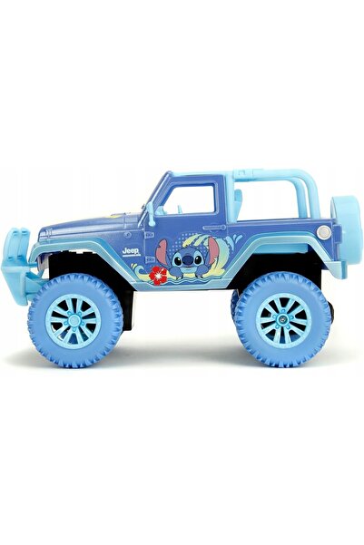 NO BRAND JADA DISNEY STITCH Mașină RC tip Jeep 1:16, vehicul cu telecomandă