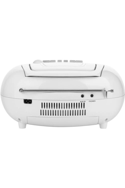 JVC DECODER RADIO BOOMBOX RC-E451W BLUETOOTH CD CASETĂ AUX USB FM ALB