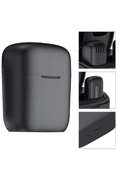 NO BRAND MICROFON DE CRAVATĂ FĂRĂ FIR PENTRU IPHONE CU BLUETOOTH, COMPATIBIL ...