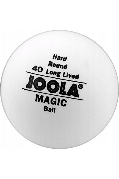 Joola Mingi de tenis de masă Ping Pong Magic ABS, set de 72, albe