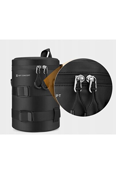 K&F CONCEPT Husă impermeabilă pentru obiectiv 19x12cm + Parasolar K&F