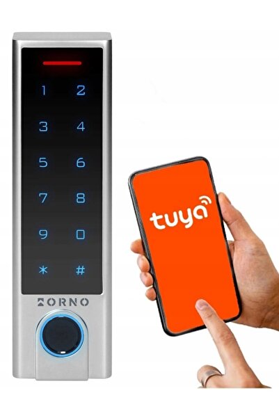 Orno ÎNCUIETOARE DE UȘĂ CRYPTOGRAFICĂ WIFI CU COD+RFID+AMPRENĂ+APlicație TUYA
