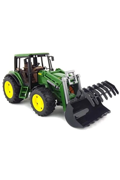 Bruder Tractor John Deere 6920 cu încărcător frontal - jucărie agricolă 3+