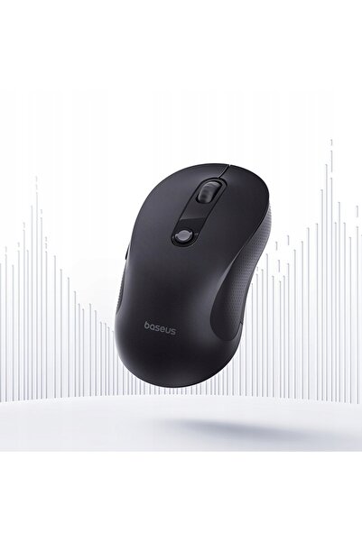 Baseus Mouse wireless F02 ergonomic Bluetooth pentru sisteme Windows și Mac