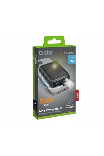 NO BRAND Powerbank SBS TEBB5000MAGSK 5000 mAh 10W Negru