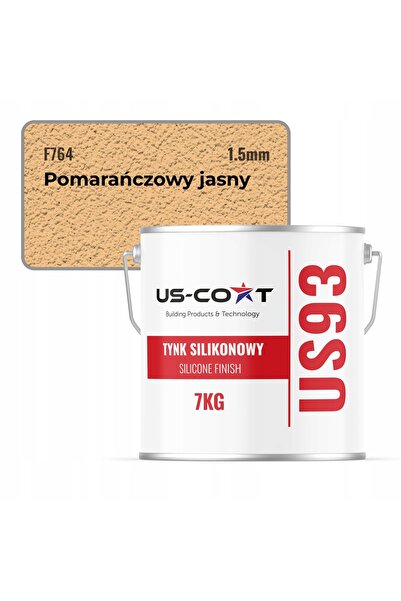 NO BRAND TENCUIALĂ SILICONICĂ PENTRU FAȚADE, PORTOCALIE, F764, 7 kg, BARANEK,...